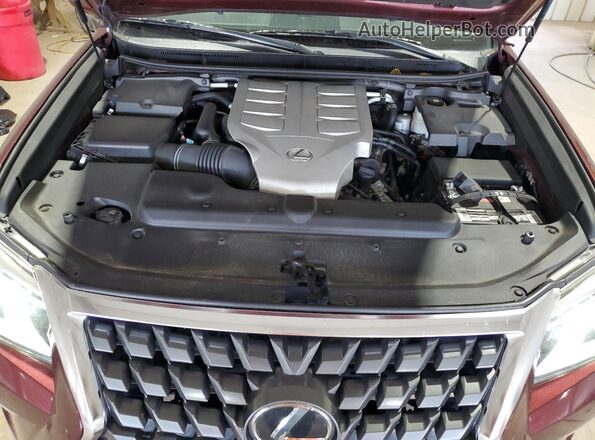 JTJAM7BX1L5246734 2020 LEXUS GX Burgundy Engine compartment view