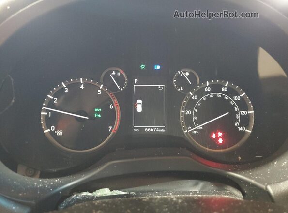 JTJAM7BX1L5246734 2020 LEXUS GX Burgundy Instrument cluster view