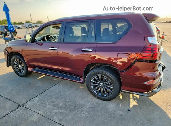 JTJAM7BX9L5253401 2020 LEXUS GX Бордовый Задняя левая четверть