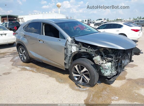 JTJBARBZ4K2182361 2019 LEXUS NX 300 Серебряный Передняя правая четверть