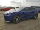 2017 Lexus Nx 200t Base Blue vin: JTJBARBZ9H2106854