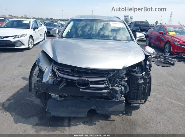 JTJBJRBZ4H2074654 2017 LEXUS NX 300H Серебряный Вид задней части салона