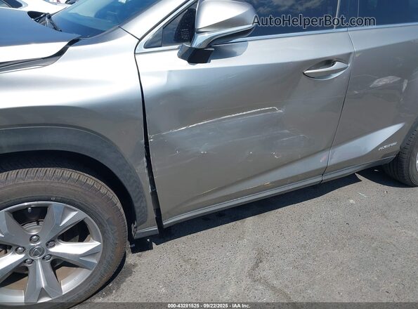 JTJBJRBZ4H2074654 2017 LEXUS NX 300H Серебряный 