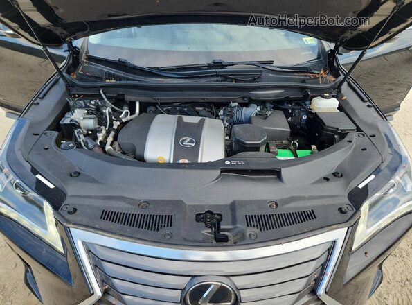 JTJBZMCAXJ2033357 2018 LEXUS RX Black უკანა სალონის ხედი