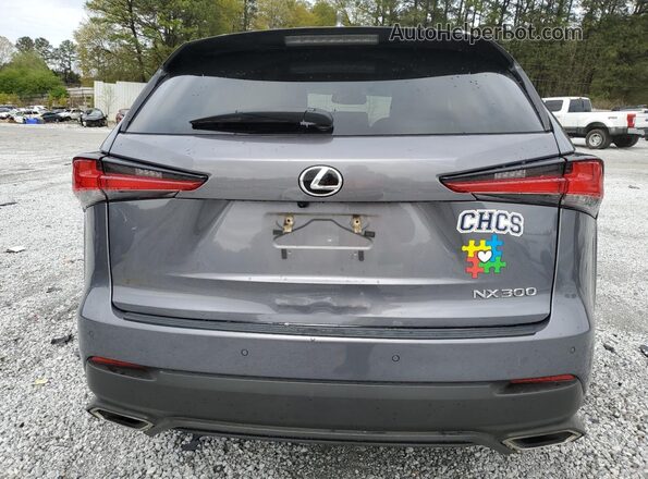 JTJDARBZ8M2193892 2021 LEXUS NX Blue უკანა ხედი