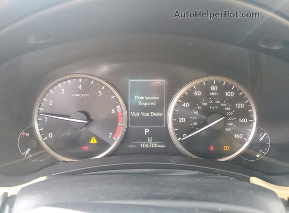 JTJDARDZXM5026297 2021 LEXUS NX White Вид щитка приладів