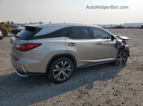 JTJDGKCAXJ2002175 2018 LEXUS RX Silver Tył prawy