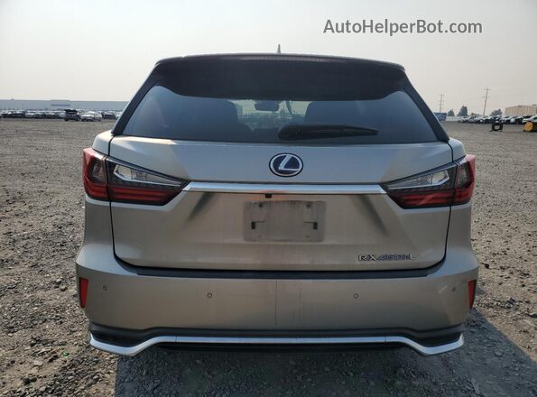 JTJDGKCAXJ2002175 2018 LEXUS RX Silver Widok z tyłu
