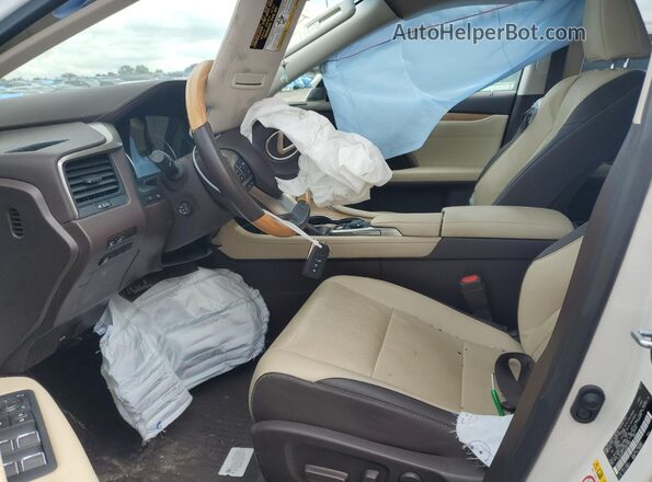 JTJDZKCA7J2001902 2018 LEXUS RX White Widok wnętrza z przodu