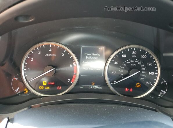 JTJGARBZXM2193552 2021 LEXUS NX Gray Instrument cluster view