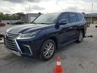 2019 Lexus Lx 570 Blue vin: JTJHY7AX2K4285261