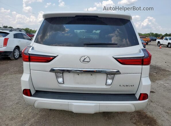 JTJHY7AX6H4226741 2017 LEXUS LX Белый Вид сзади
