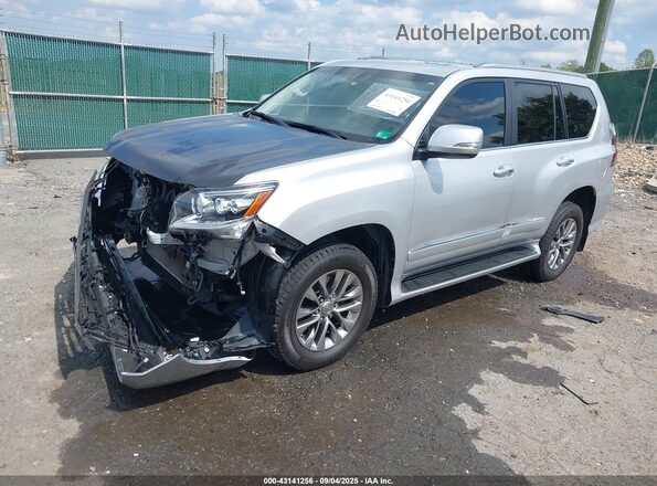 JTJJM7FX3J5209014 2018 LEXUS GX 460 Серебряный Передняя левая четверть