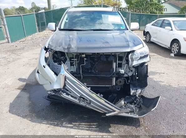 JTJJM7FX3J5209014 2018 LEXUS GX 460 Серебряный Вид задней части салона