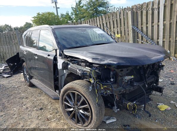 JTJMB7CX3R4065974 2024 LEXUS LX 600 Черный Передняя правая четверть
