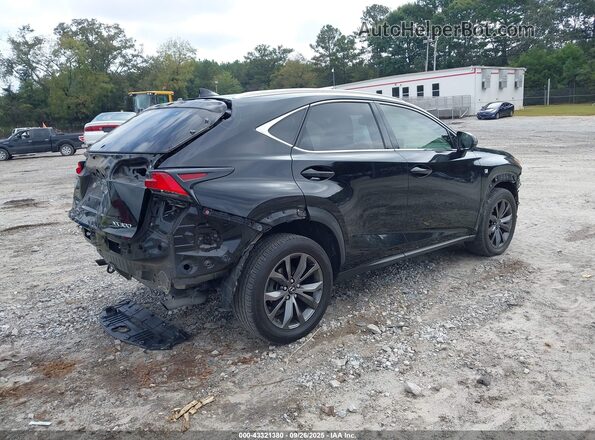 JTJSARBZ3L5014730 2020 LEXUS NX 300 Black Trasero derecho
