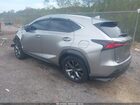 2021 Lexus Nx 300 F Sport Silver vin: JTJSARBZ7M2203562