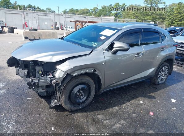 JTJSARDZ3L2228440 2020 LEXUS NX 300 Gray Առջևի ձախ երեք քառորդ տեսարան