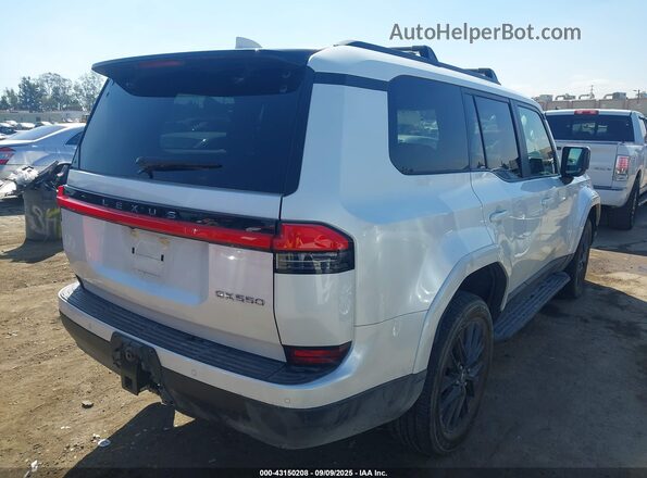 JTJTBCDX4R5015209 2024 LEXUS GX 550 White Задня права чверть