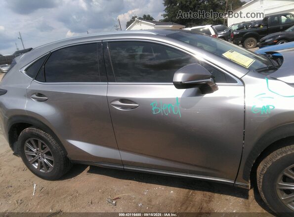 JTJYARBZ5K2140663 2019 LEXUS NX 300 Silver Widok wnętrza z tyłu