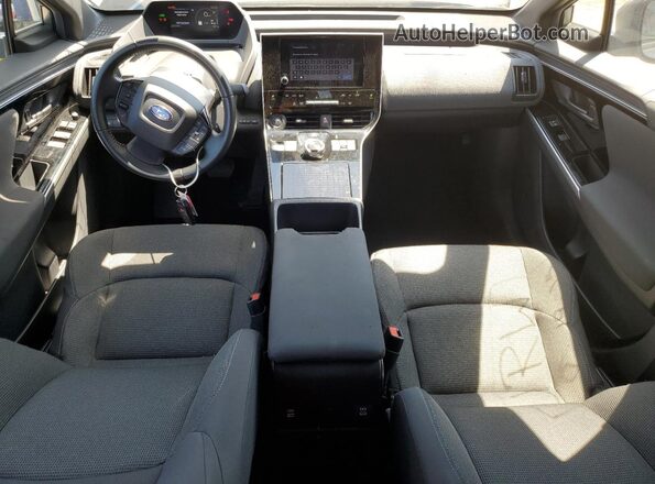 JTMABABA2PA026730 2023 SUBARU SOLTERRA Gray Widok deski rozdzielczej