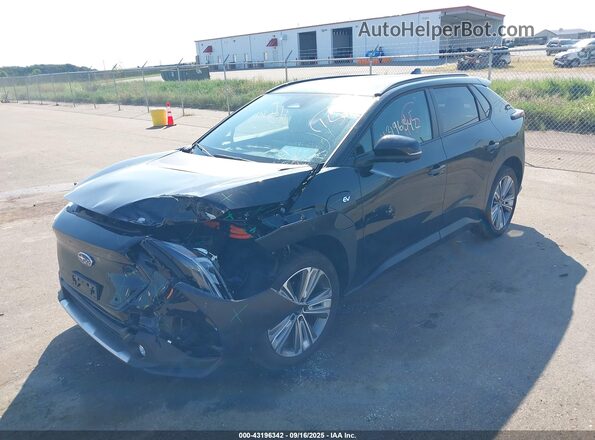 JTMABABA3RA082534 2024 SUBARU SOLTERRA Черный Передняя левая четверть