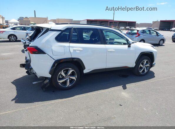 JTMCB3FV2SD235717 2025 TOYOTA RAV4 PLUG-IN HYBRID Белый Задняя правая четверть