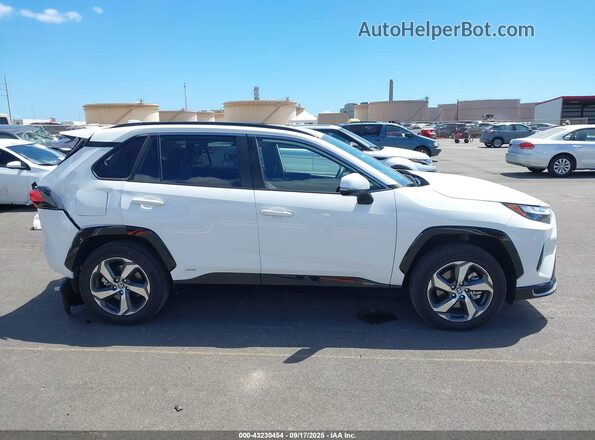 JTMCB3FV2SD235717 2025 TOYOTA RAV4 PLUG-IN HYBRID Белый Вид задней части салона