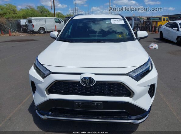 JTMCB3FV2SD235717 2025 TOYOTA RAV4 PLUG-IN HYBRID Белый Вид щитка приборов
