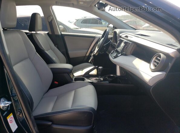 JTMDFREV2JJ185205 2018 TOYOTA LIMITED Синий Вид салона спереди