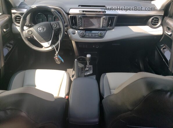 JTMDFREV2JJ185205 2018 TOYOTA LIMITED Синий Вид панели приборов