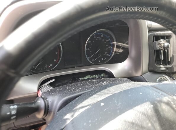 JTMDFREV2JJ227548 2018 TOYOTA LIMITED White Սարքավորումների վահանակի տեսք