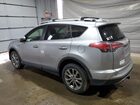 2018 Toyota Rav4 Hv Limited Silver vin: JTMDJREV7JD251132