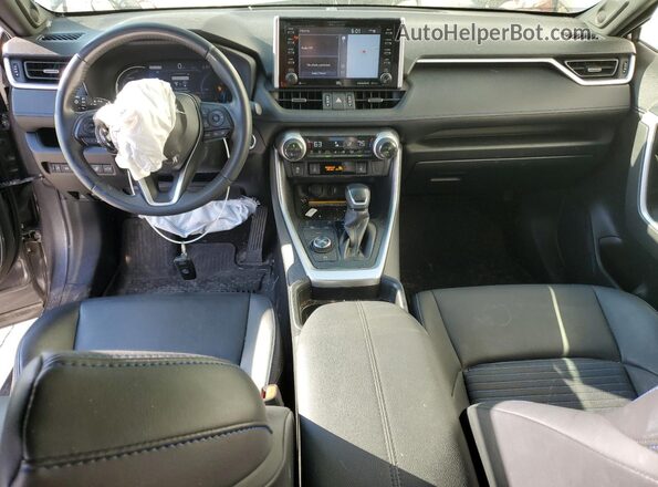 JTME6RFV9MJ005760 2021 TOYOTA RAV4 Gray Vista del salpicadero
