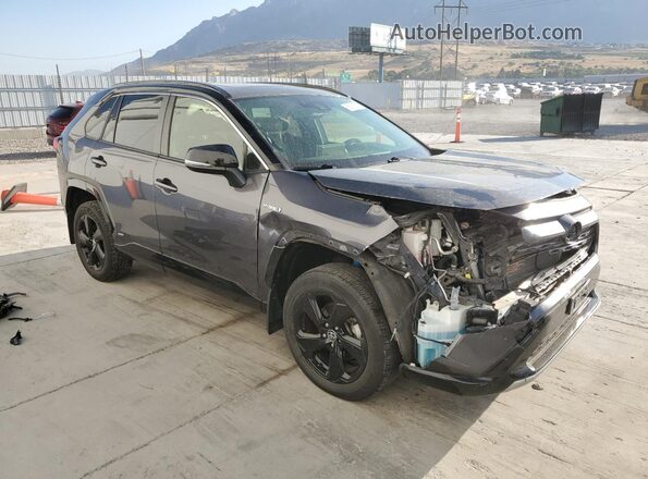 JTME6RFV9MJ005760 2021 TOYOTA RAV4 Gray Delantero derecho
