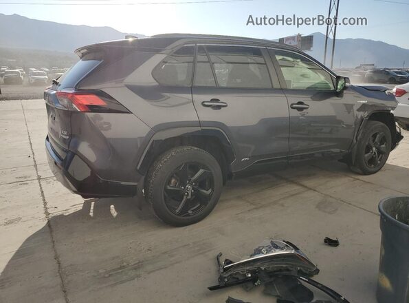 JTME6RFV9MJ005760 2021 TOYOTA RAV4 Gray Trasero derecho