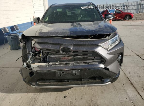JTME6RFV9MJ005760 2021 TOYOTA RAV4 Gray Vista frontal
