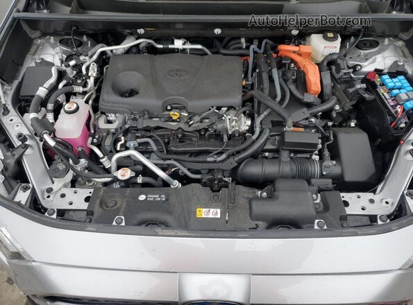 JTMEB3FV6RD215022 2024 TOYOTA RAV4 Silver ძრავის განყოფილების ხედი