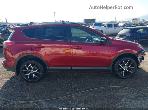 JTMJJREV2JD237089 2018 TOYOTA RAV4 HYBRID Red Widok wnętrza 360 stopni