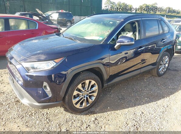 JTMN1RFV0MD075709 2021 TOYOTA LIMITED Blue წინა მარცხენა ხედი სამი მეოთხედიდან