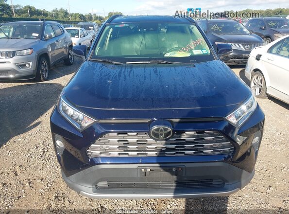 JTMN1RFV0MD075709 2021 TOYOTA LIMITED Blue ხელსაწყოთა პანელის ხედი