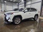 2021 Toyota Rav4 Limited White vin: JTMN1RFV8MD078339