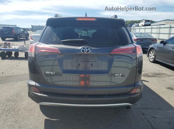 JTMRFREV6JD253025 2018 TOYOTA RAV4 Gray Հետևի տեսք