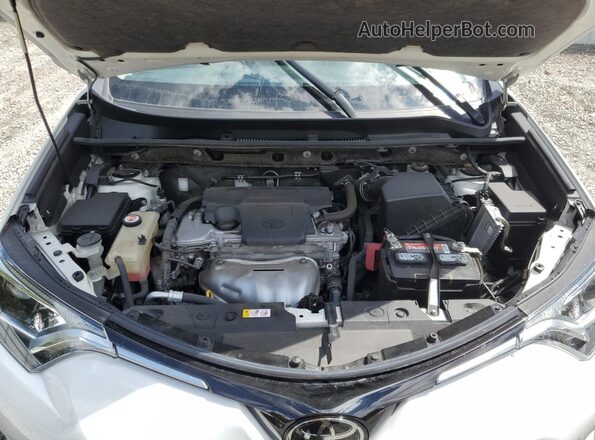 JTMRFREV7JD240350 2018 TOYOTA RAV4 White Շարժիչի բաժամունքի տեսք