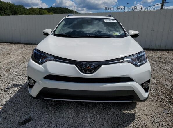 JTMRFREV7JD240350 2018 TOYOTA RAV4 White Դիմացի տեսք