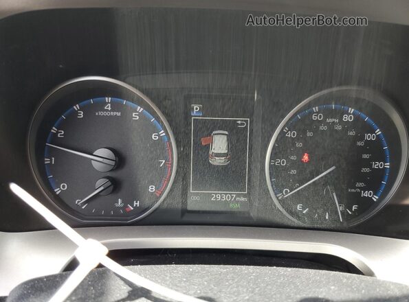 JTMRFREV7JD240350 2018 TOYOTA RAV4 White Սարքավորումների վահանակի տեսք