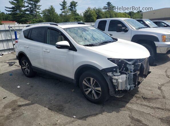 JTMRFREV8JJ188924 2018 TOYOTA RAV4 White Przód prawy