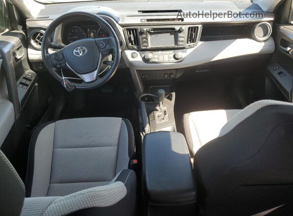 JTMRFREV8JJ258616 2018 TOYOTA RAV4 Gray Widok deski rozdzielczej