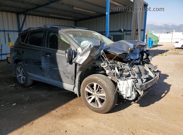 JTMWFREV3JD117597 2018 TOYOTA RAV4 Gray Przód prawy