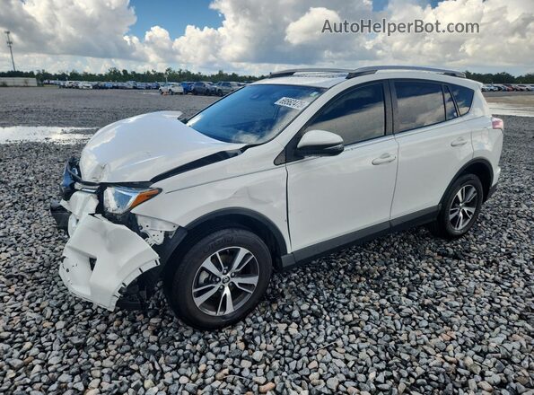 JTMWFREV7JJ187671 2018 TOYOTA RAV4 Белый Передняя левая четверть
